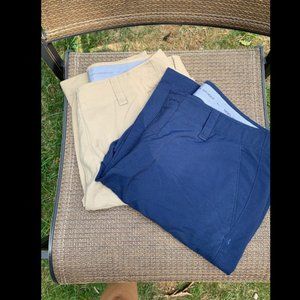 Mens Under Amour golf pants Tan,  Navy blue 36/32